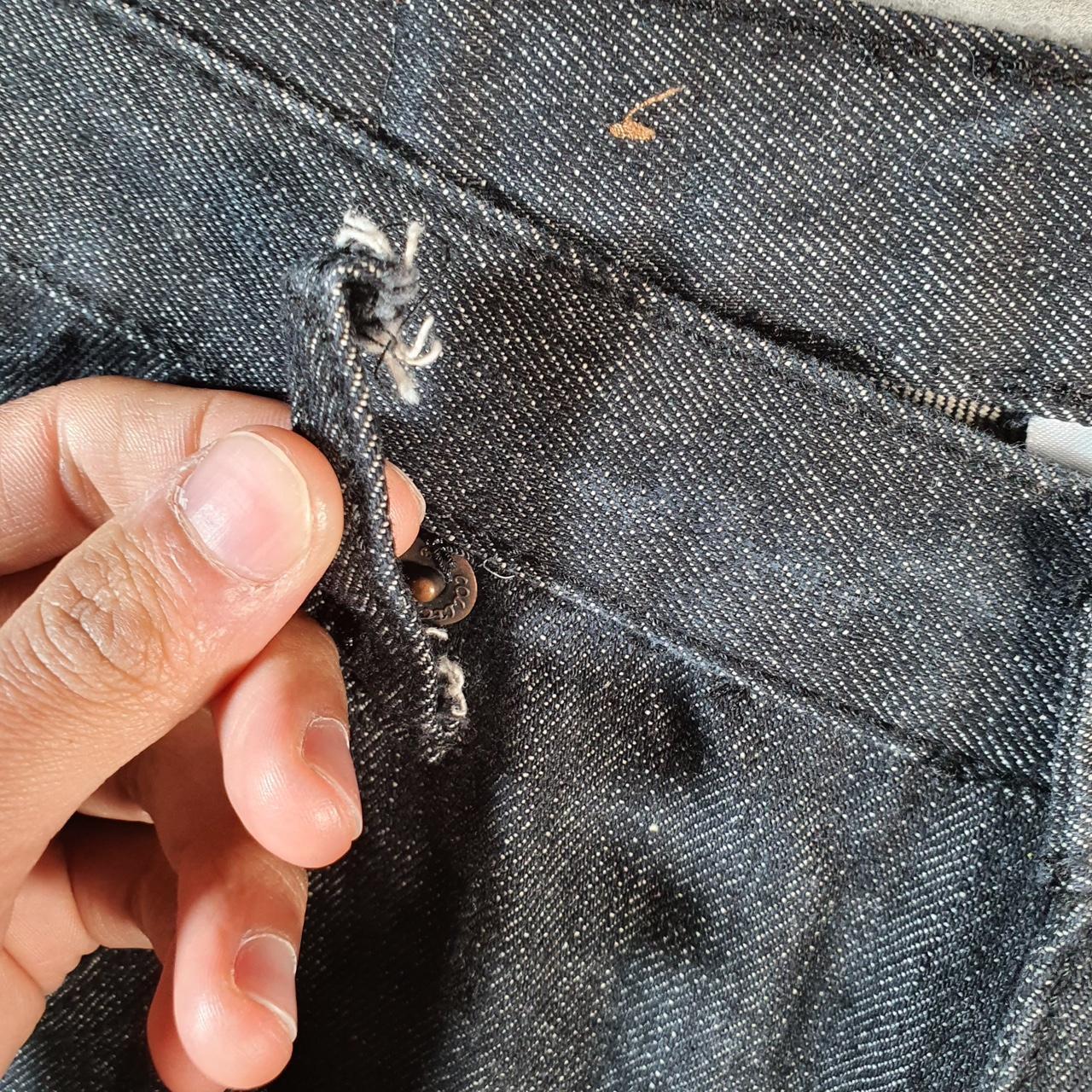 Vintage Brooklyn Basement Baggy Y2K Hip Hop Jeans Shorts Jorts Mens W38 Grey Denim USA A4469