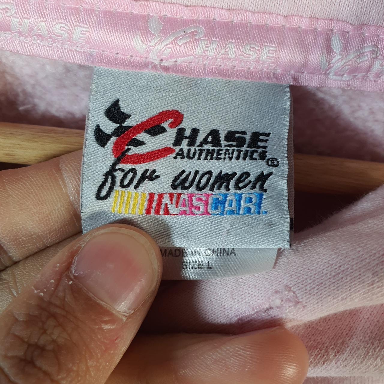 Vintage Chase Authentic NASCAR Gordon Twenty Four Hoodie Womens Large Pink