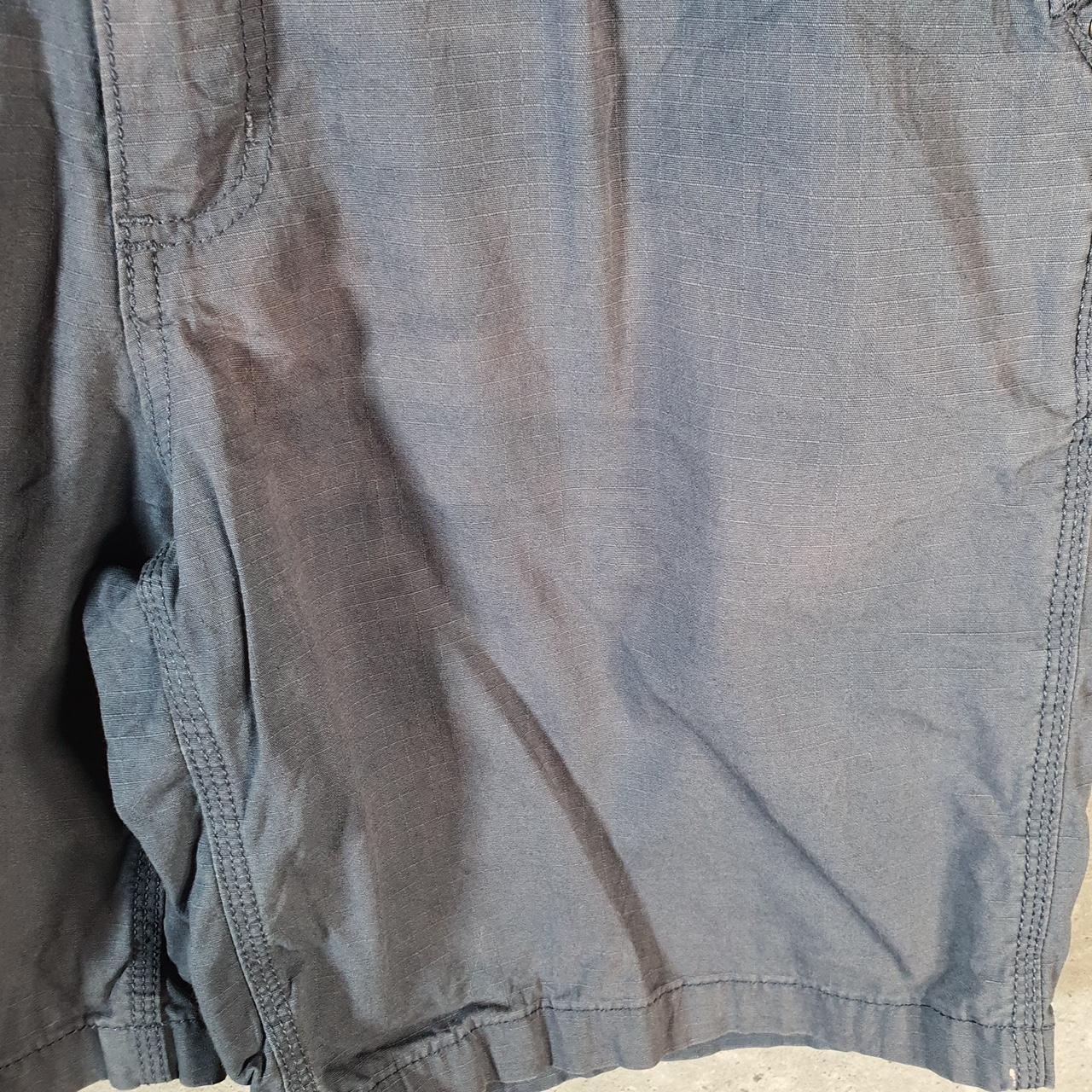 Vintage Carhartt Baggy Carpenter Shorts Jorts Cargo Men’s W36 Grey Relaxed Fit Workwear A4873