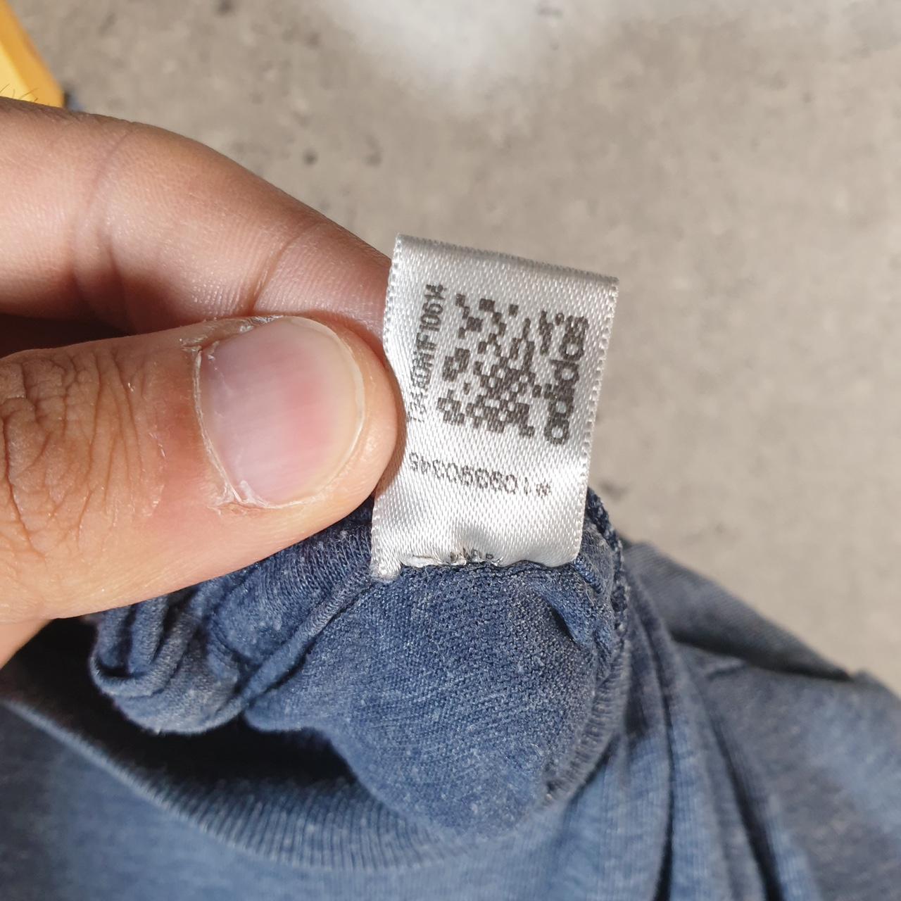 Vintage Adidas Spellout T Shirt Men’s Medium Blue Three Stripes Athletic