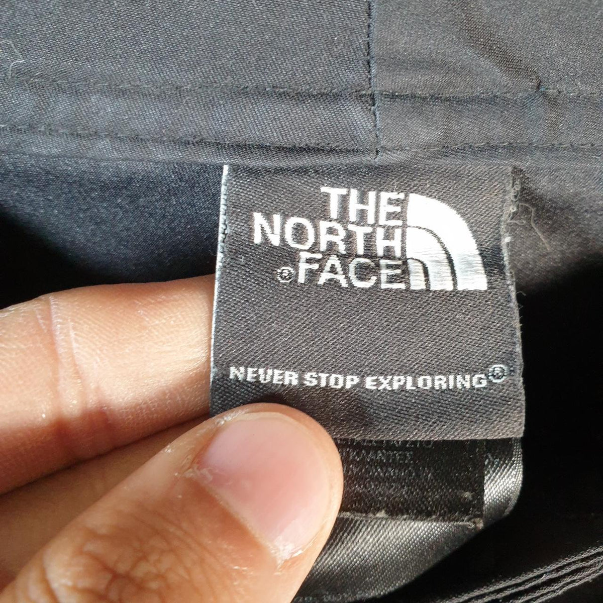 Vintage The North Face TNF Shorts Jorts Chino Cargo Men’s W32 Black Baggy Cotton