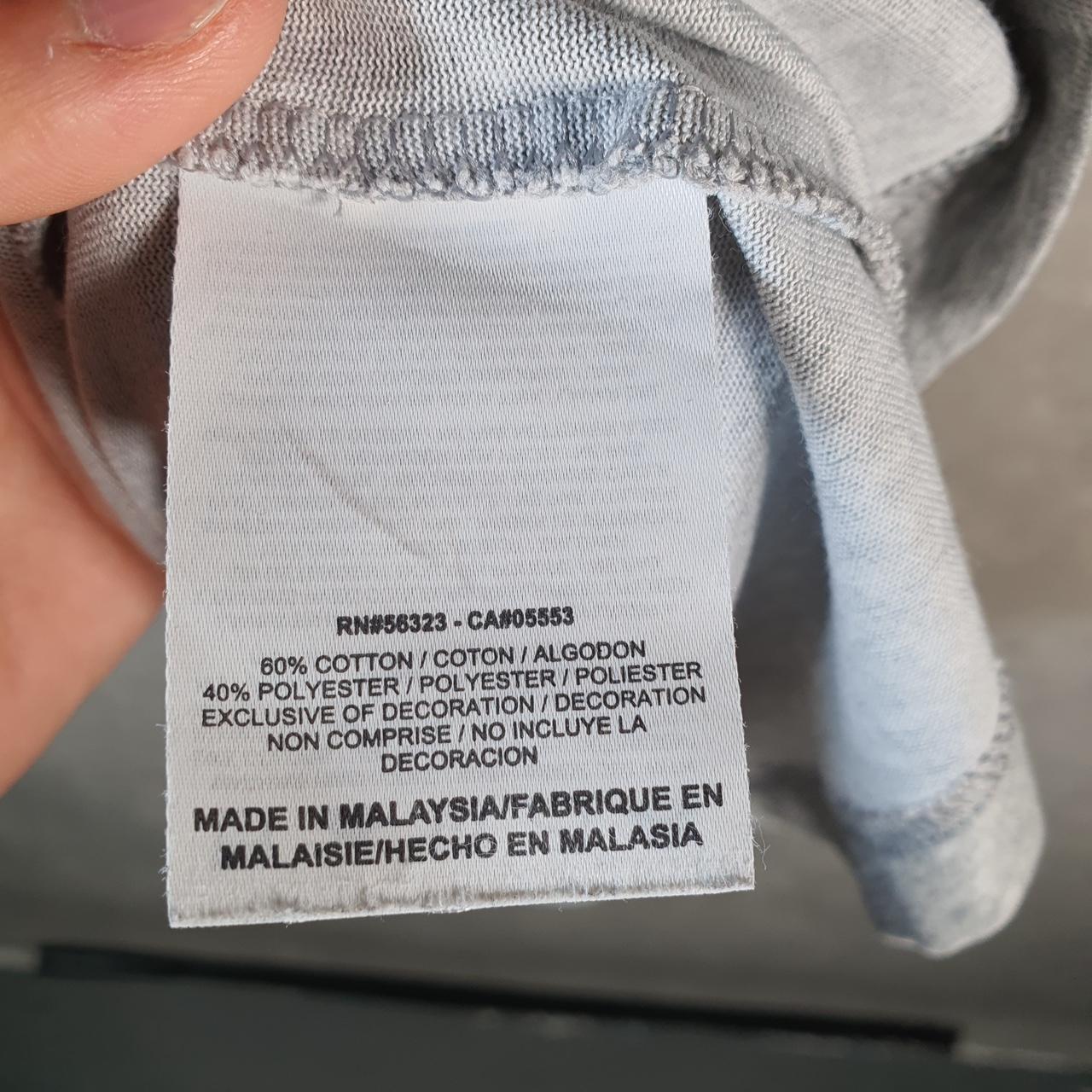 Vintage Nike Dri Fit Running T Shirt Shirt Men’s Large Grey Logo Swoosh Athletic C9864