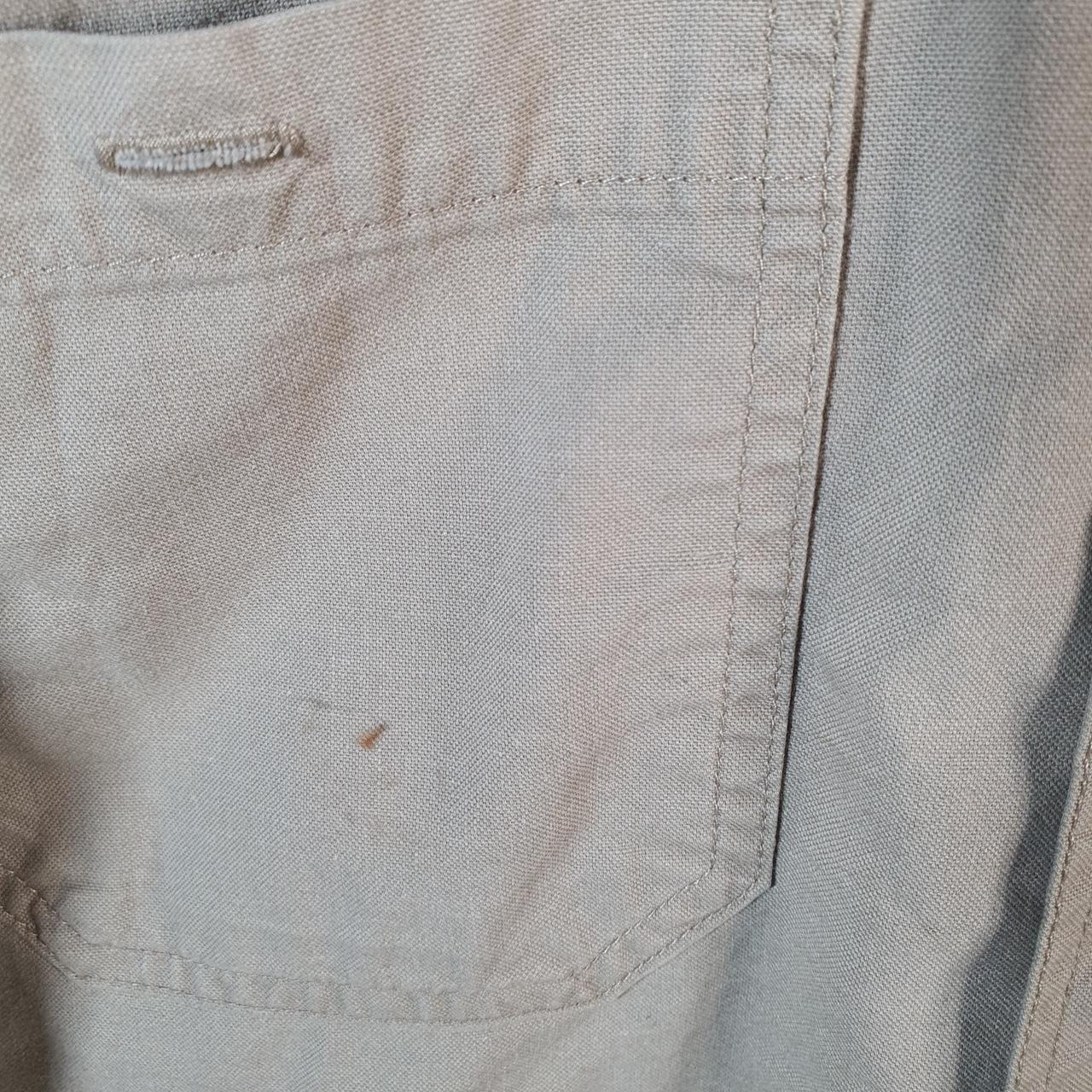 Vintage Carhartt Shirt Button Down Mens Large Brown Long Sleeve Chore Utility Relaxed - Big Fish Vintage