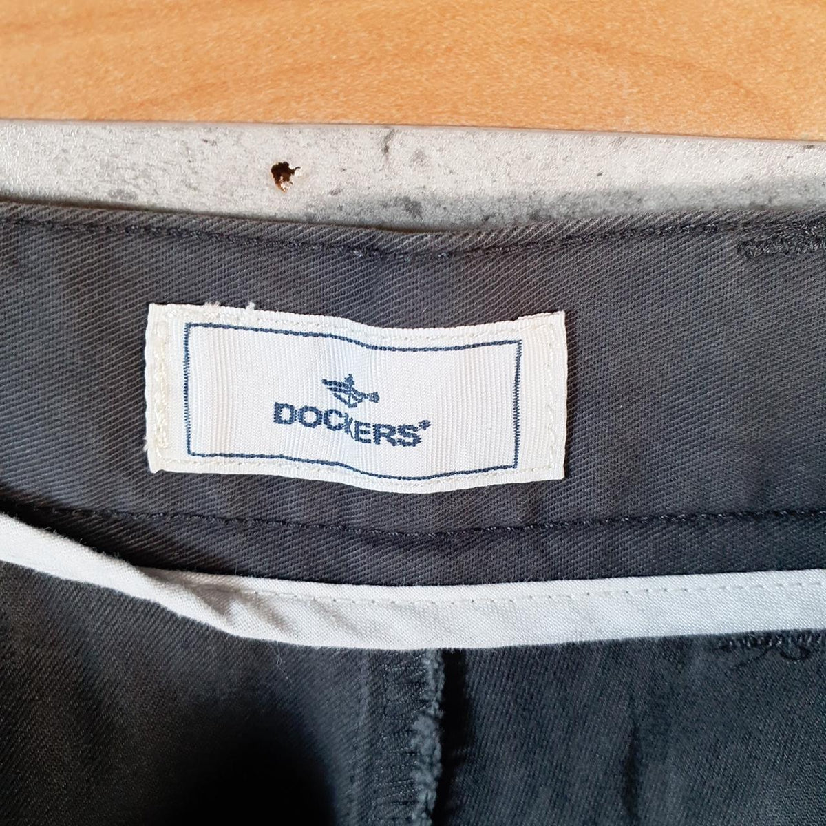 Vintage Dockers Chino Shorts Jorts Cargo Men’s W40 Grey Baggy Cotton A4423