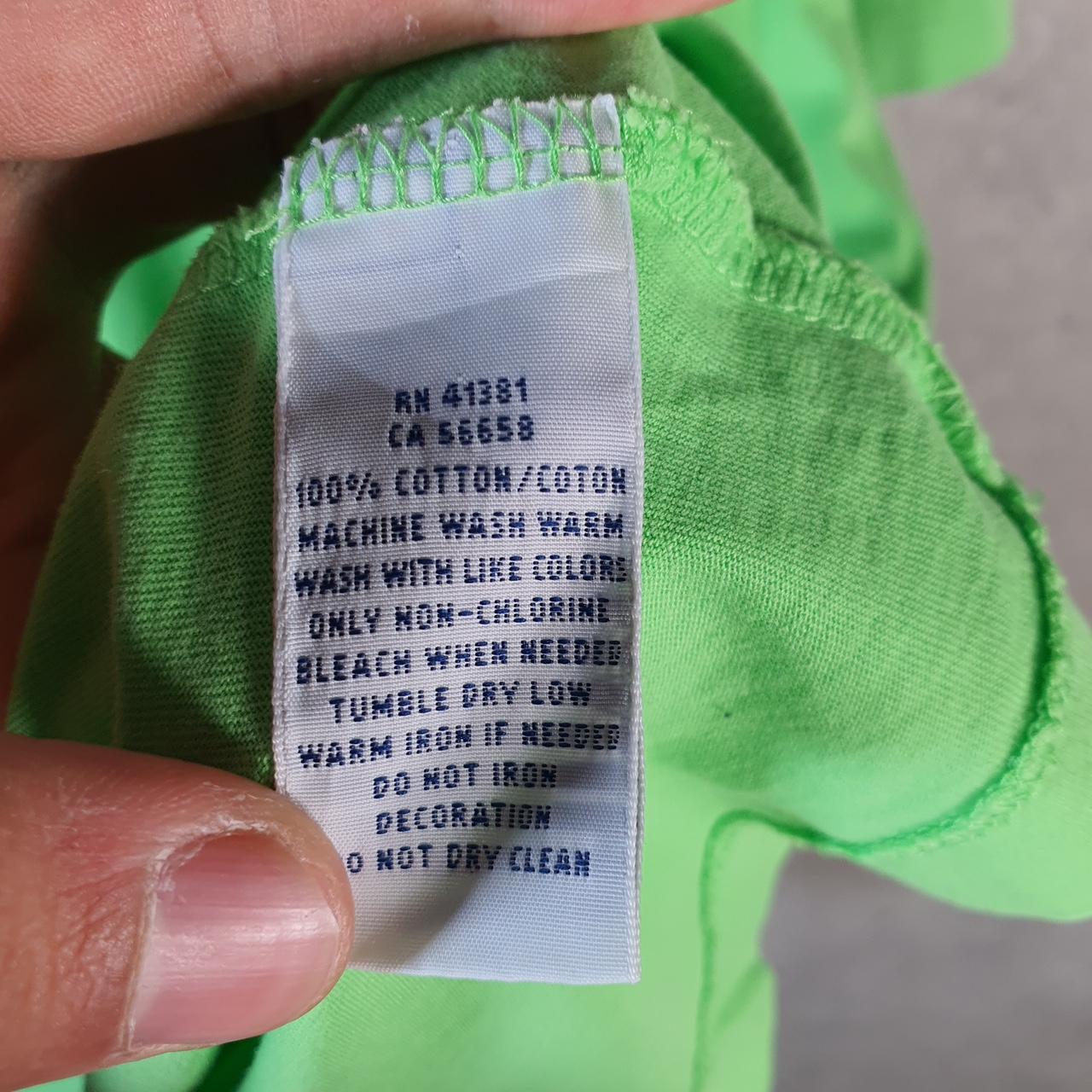 Vintage Ralph Lauren Polo Sport T Shirt Men’s Medium Green Custom Fit Embroidered Pony C8657