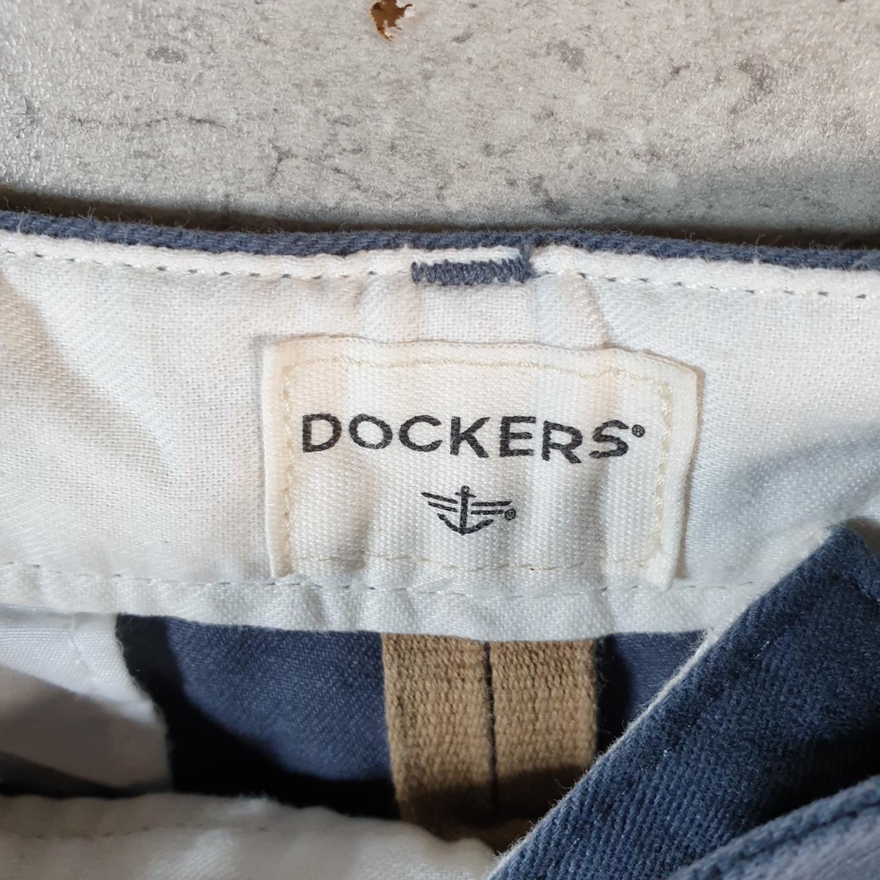Vintage Dockers Chino Shorts Jorts Cargo Men’s W29 Grey Baggy Cotton