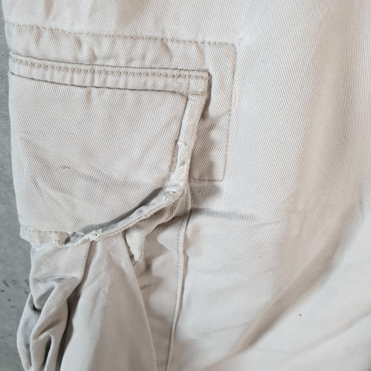 Vintage Ralph Lauren Polo Shorts Jorts Cargo Men’s W35 Brown Baggy Cotton A4385