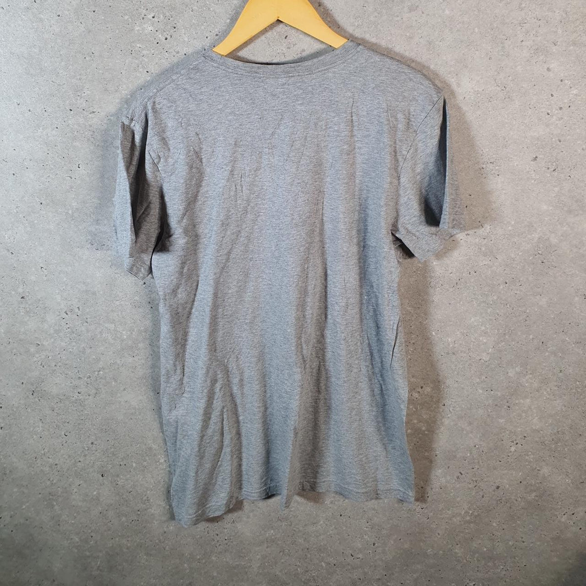 Vintage Ralph Lauren Polo T Shirt Men’s Medium Grey Embroidered Pony Classic Fit C9117