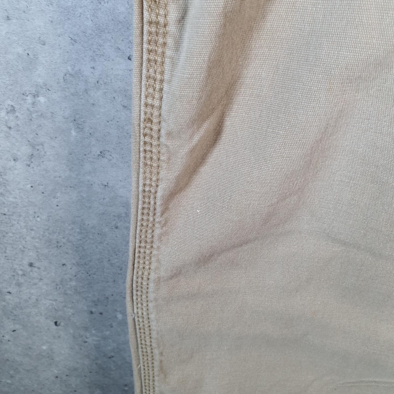 Vintage Carhartt Carpenter Trousers Mens W36 L32 Brown Relaxed Fit Workwear