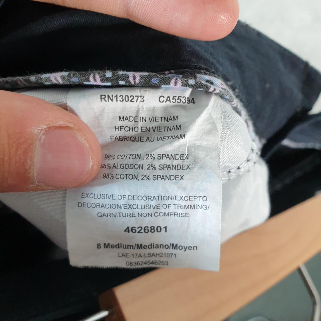 Vintage Lee Baggy Shorts Jorts Cargo Womens W32 Black Relaxed Cotton