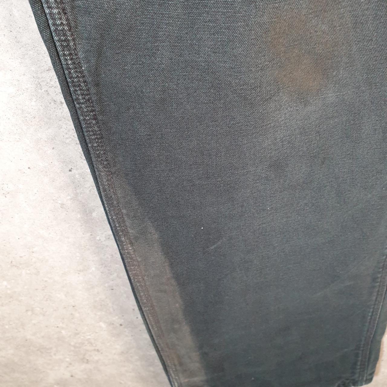 Vintage Carhartt Carpenter Trousers Mens W36 L32 Black Loose Fit Workwear USA