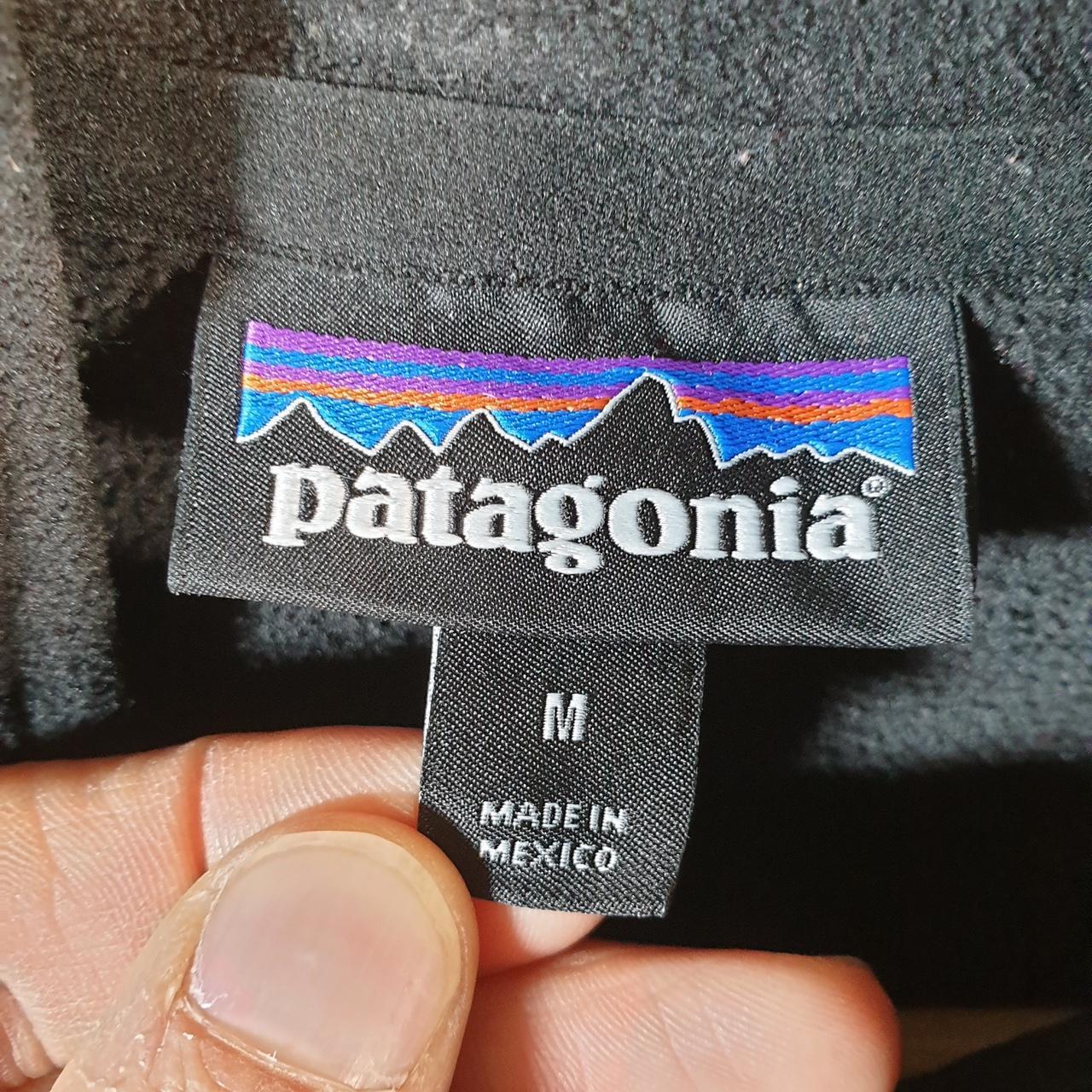 Vintage Patagonia Better Sweater 1/4 Zip Pullover Sweatshirt Womens Medium Black