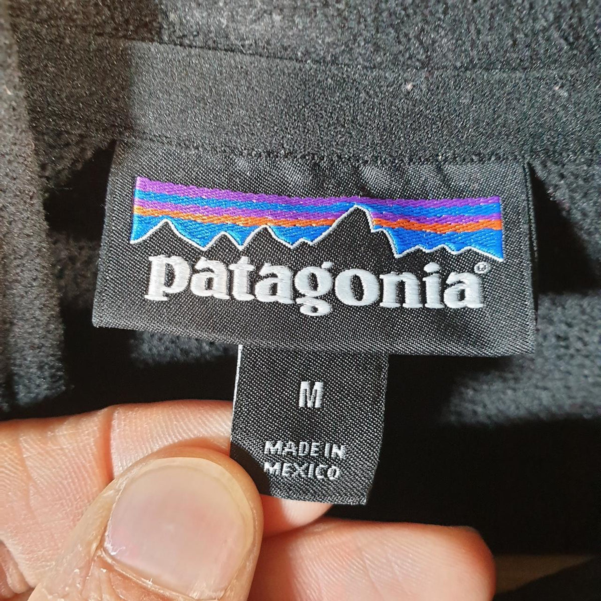 Vintage Patagonia Better Sweater 1/4 Zip Pullover Sweatshirt Womens Medium Black