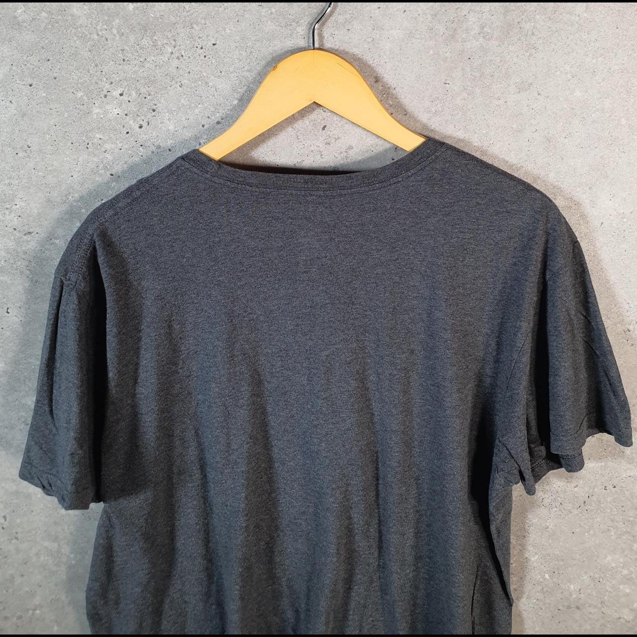 Vintage Ralph Lauren Polo Sport T Shirt Men’s Large Grey Custom Fit Embroidered Pony C8700