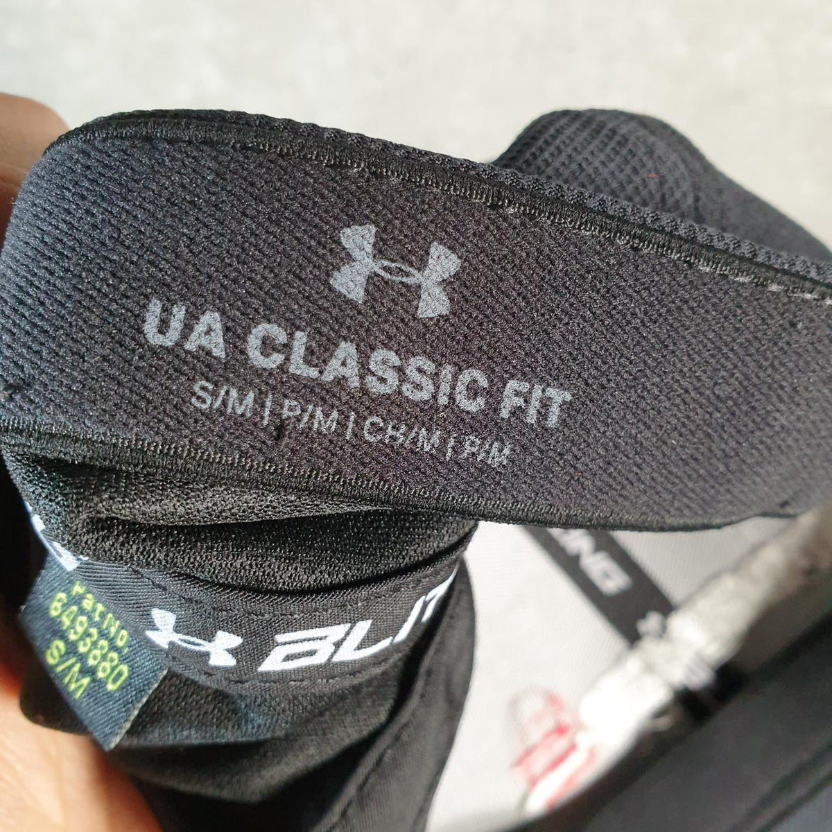 Vintage Under Armour Classic Fit Cap Men’s USA Spellout Athletic Sports Small Medium C8559