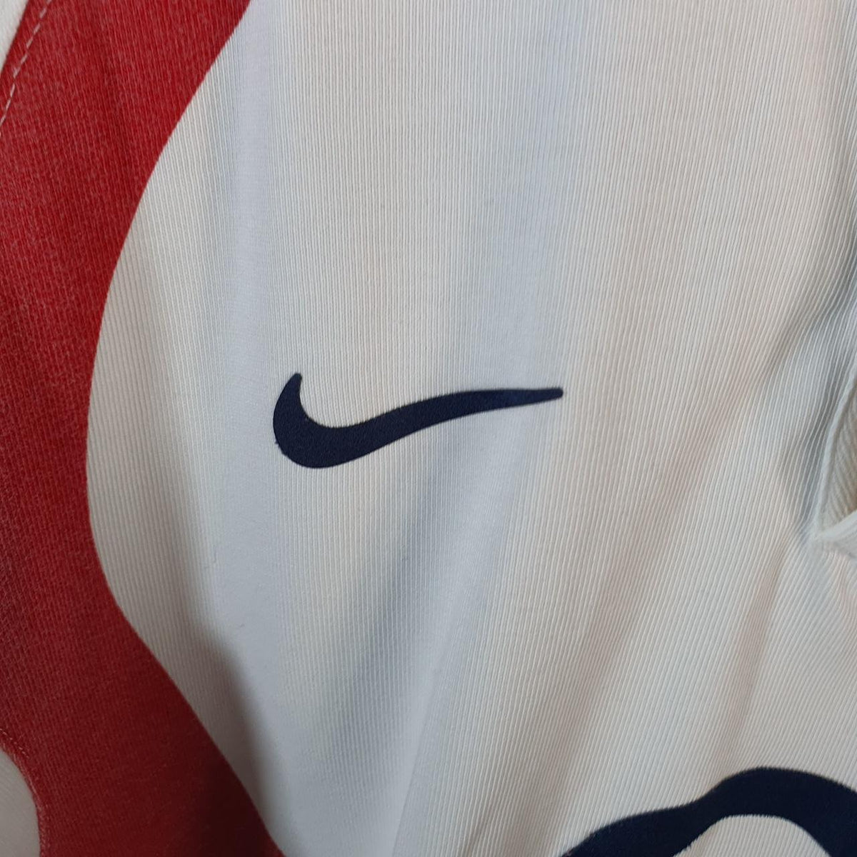 Vintage Nike 90s England Lions Rugby Polo Shirt Men’s XL White Logo Swoosh Athletic