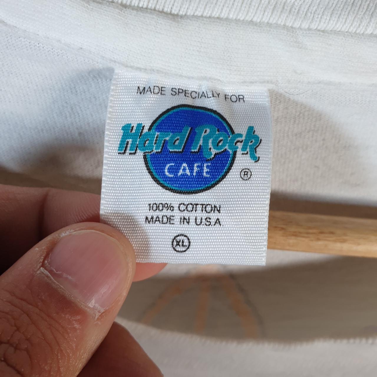 Vintage Hard Rock Cafe Maui 90s USA Single Stitch T Shirt Men’s XL White