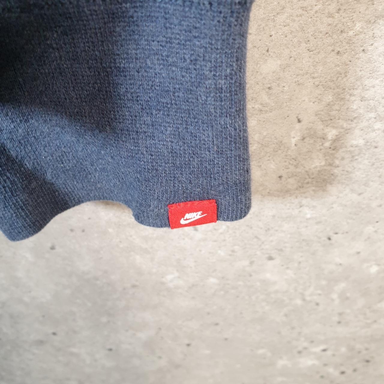 Vintage Nike Club Embroidered Sweatshirt Men’s XL Blue Swoosh Y2K Pullover Logo