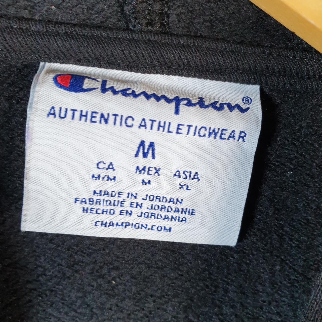 Vintage Champion Hoodie Womens Medium Black Pro Sport Full Zip Missouri State