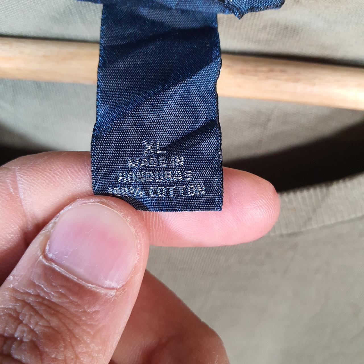 Vintage Ralph Lauren Polo Sport T Shirt Men’s XL Khaki Green Custom Fit Embroidered Pony C8635