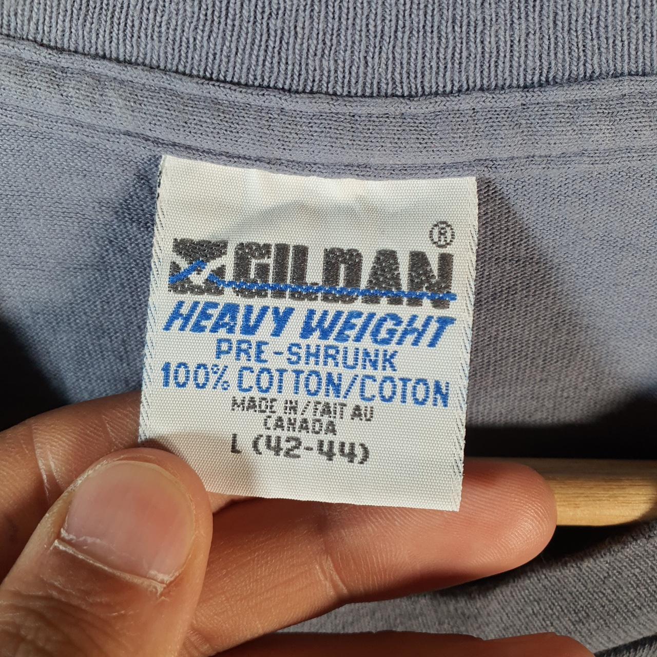 Vintage Gildan 1994 Deer Graphic USA Single Stitch T Shirt Men’s Large Blue