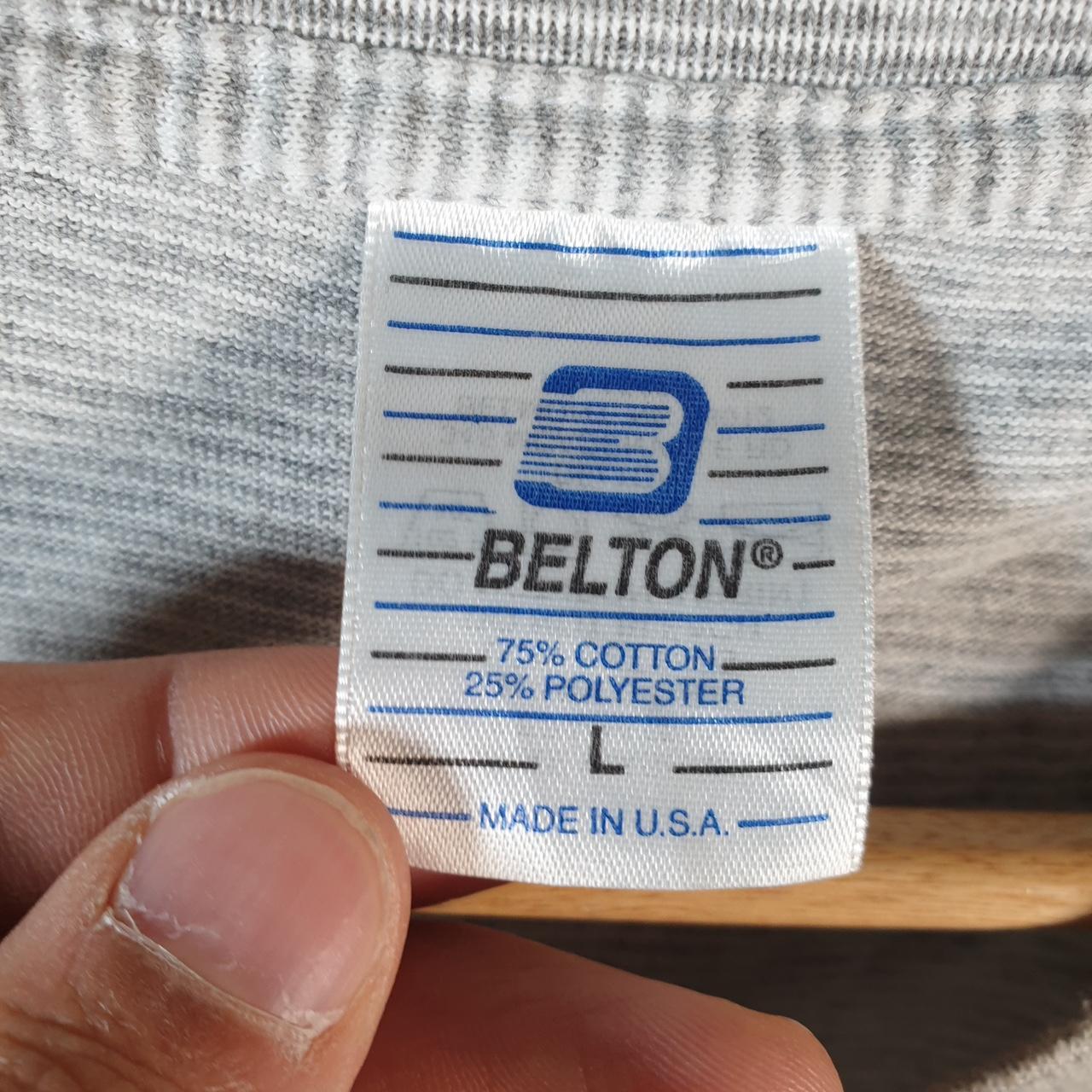 Vintage Belton Kon Tiki St Thomas 90s USA Single Stitch T Shirt Men’s Large Grey