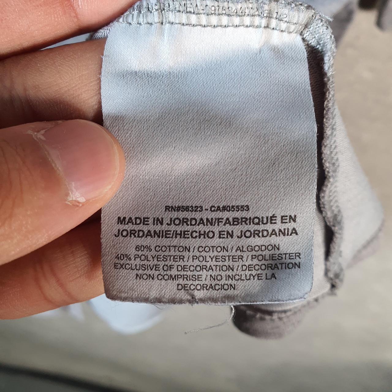 Vintage Nike Dri Fit T Shirt Men’s Small Grey Logo Printed Swoosh Athletic