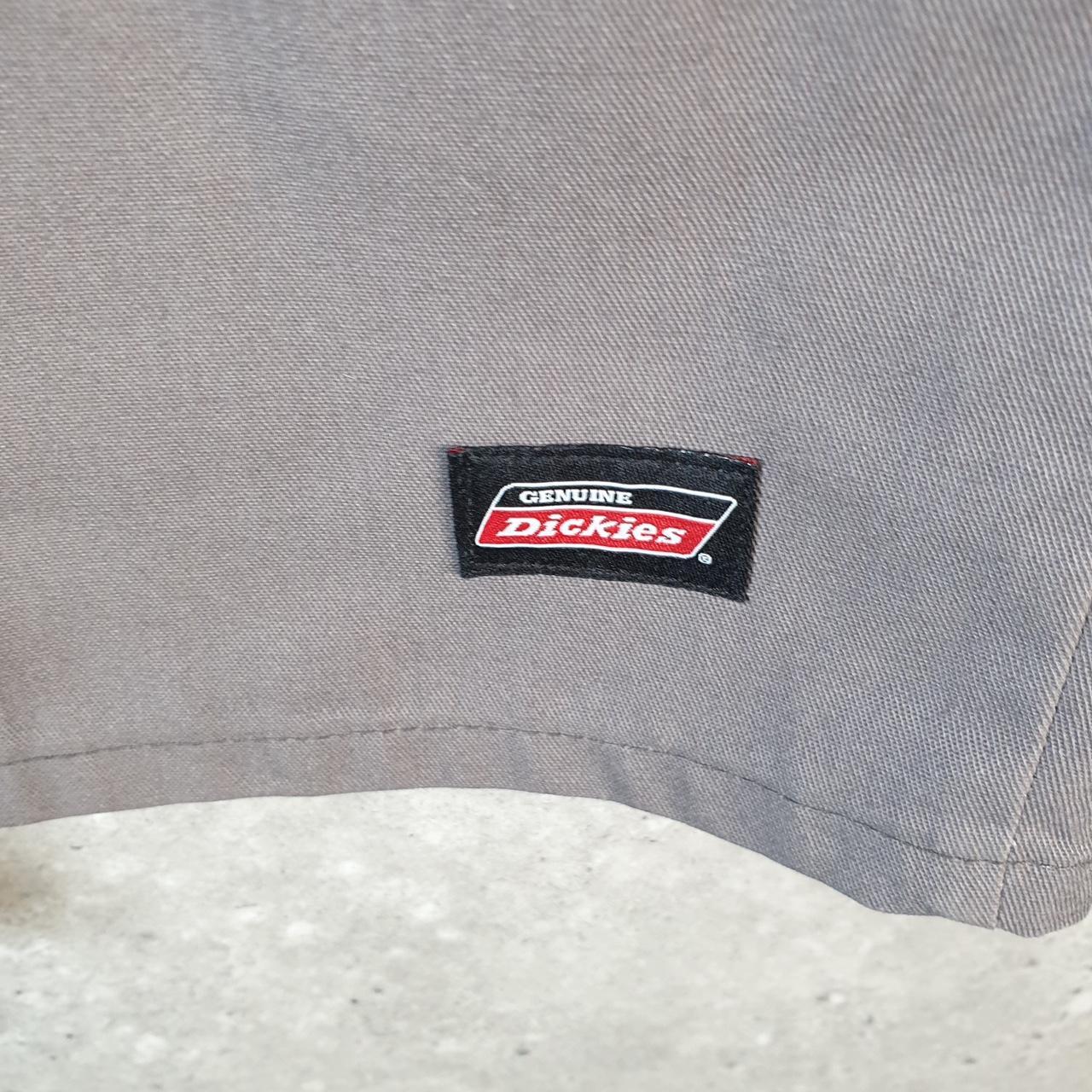 Vintage Dickies Baggy Chino Shorts Jorts Cargo Mens W38 Grey Regular Fit