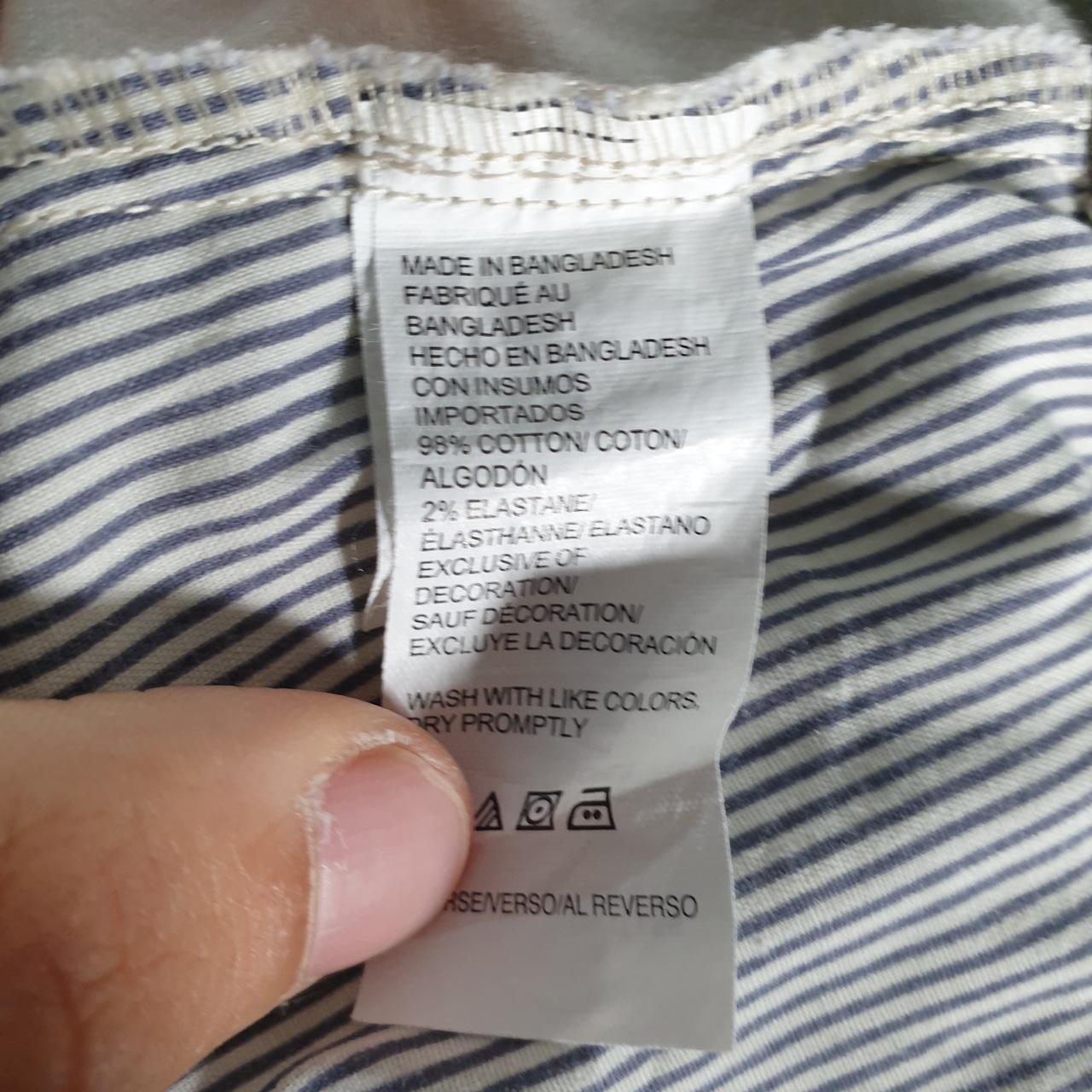 Vintage Izod Golf Chino Shorts Jorts Cargo Men’s W34 White Baggy Cotton