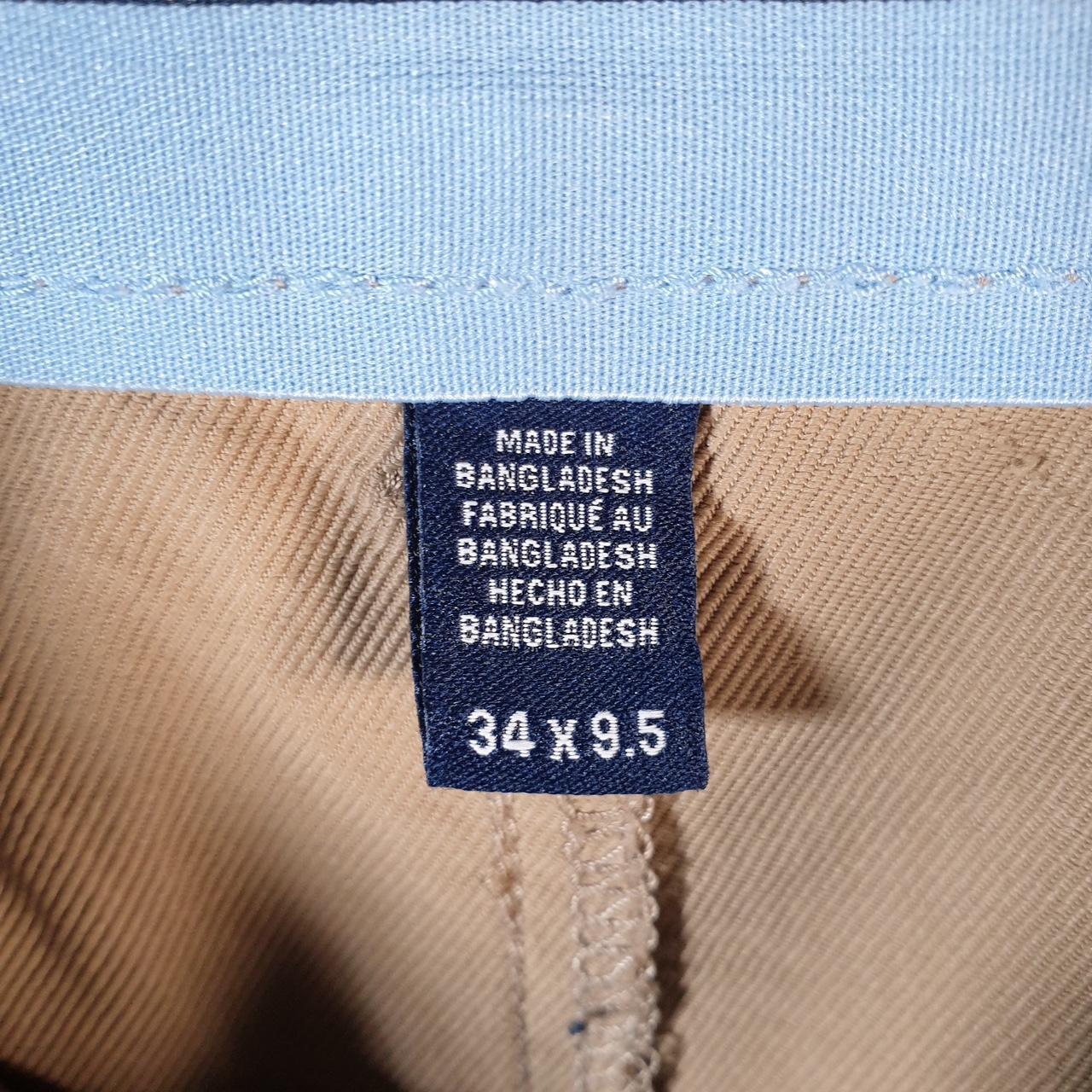 Vintage Izod Golf Chino Shorts Jorts Cargo Men’s W34 Brown Baggy Cotton