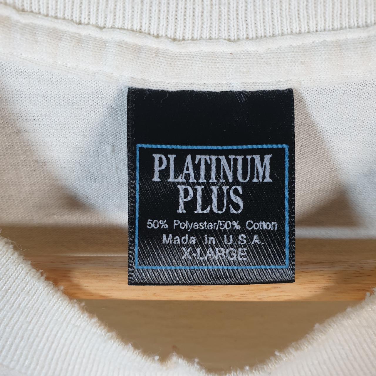 Vintage Platinum Plus Grandpaws Gang Dog 90s USA Single Stitch T Shirt Men’s XL White