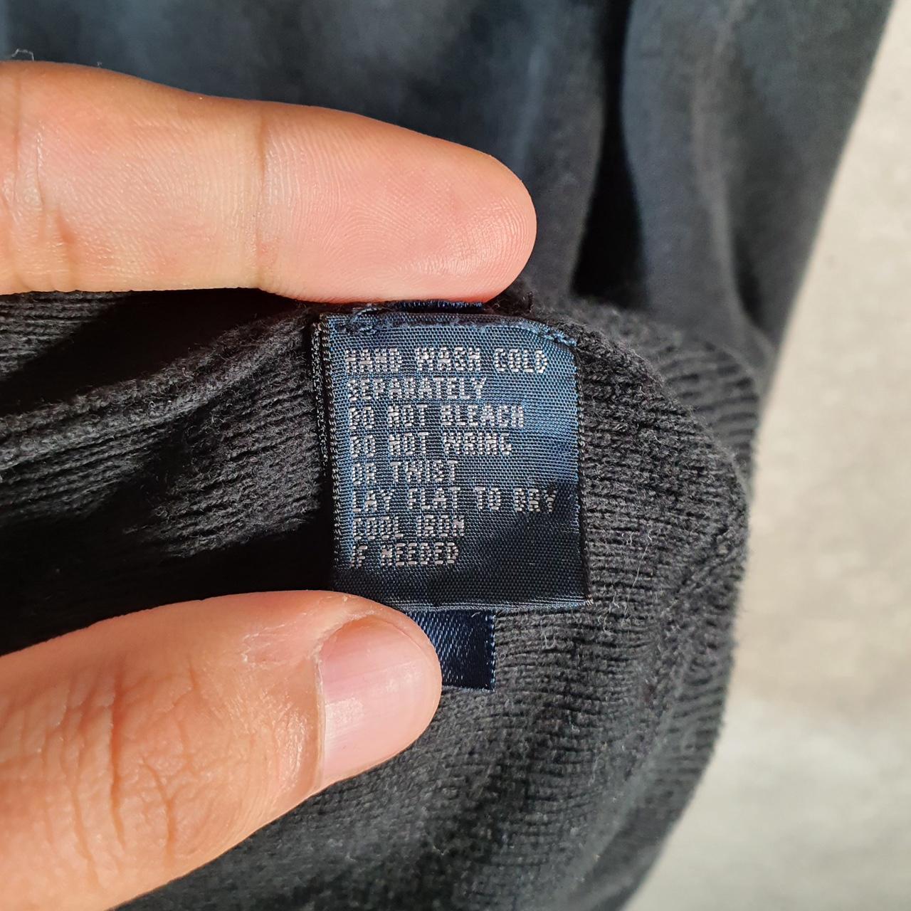 Vintage Ralph Lauren Polo Heavyweight Sweatshirt Men’s Medium Black Pullover Pony C8845