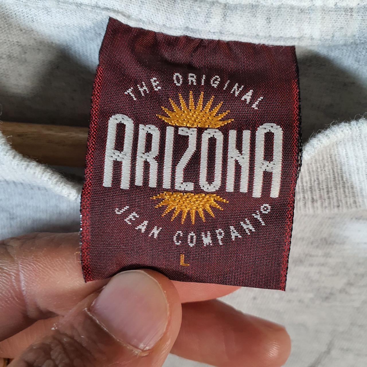Vintage Original Arizona Jean Company 90s USA Single Stitch T Shirt Men’s Large Grey