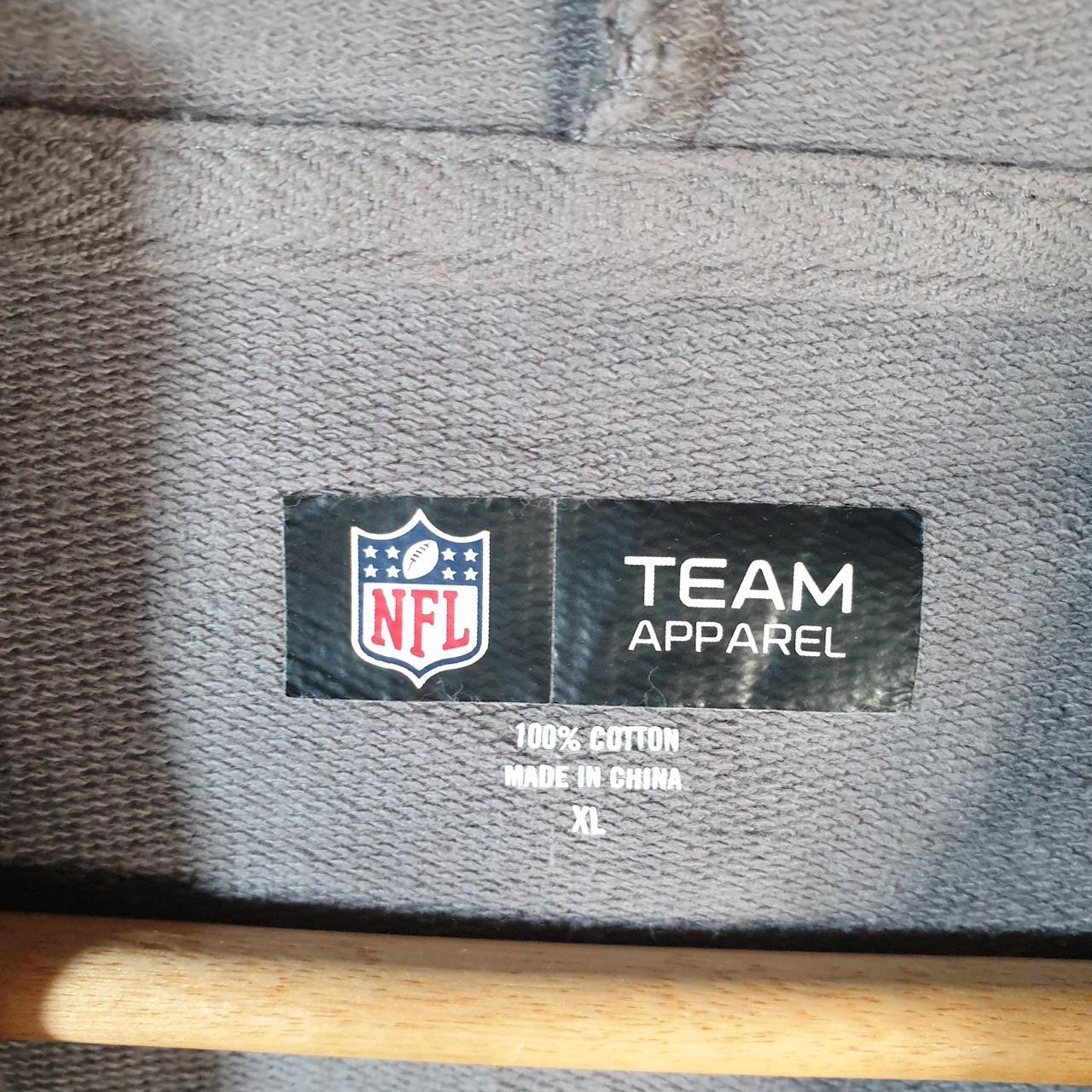 Vintage NFL Oakland Raiders Hoodie Womens XL Grey USA Pro Sport