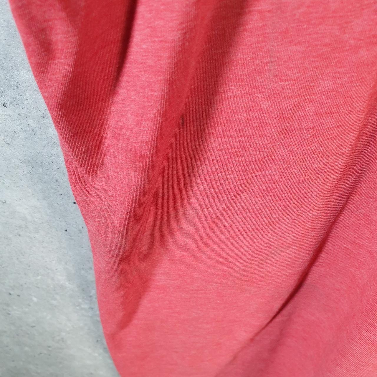 Vintage Nike Dri Fit Running T Shirt Men’s Large Red Swoosh Logo Athletic