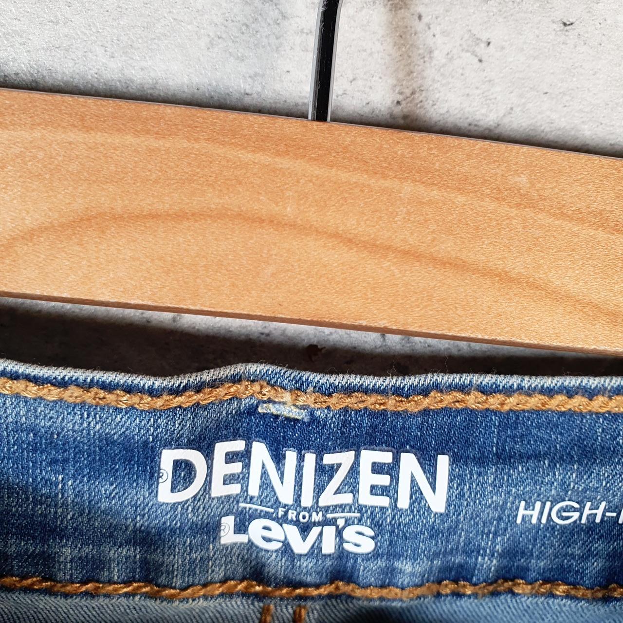 Vintage Levi’s Cut Off Baggy Shorts Jorts Cargo Womens W32 Blue Relaxed Denim