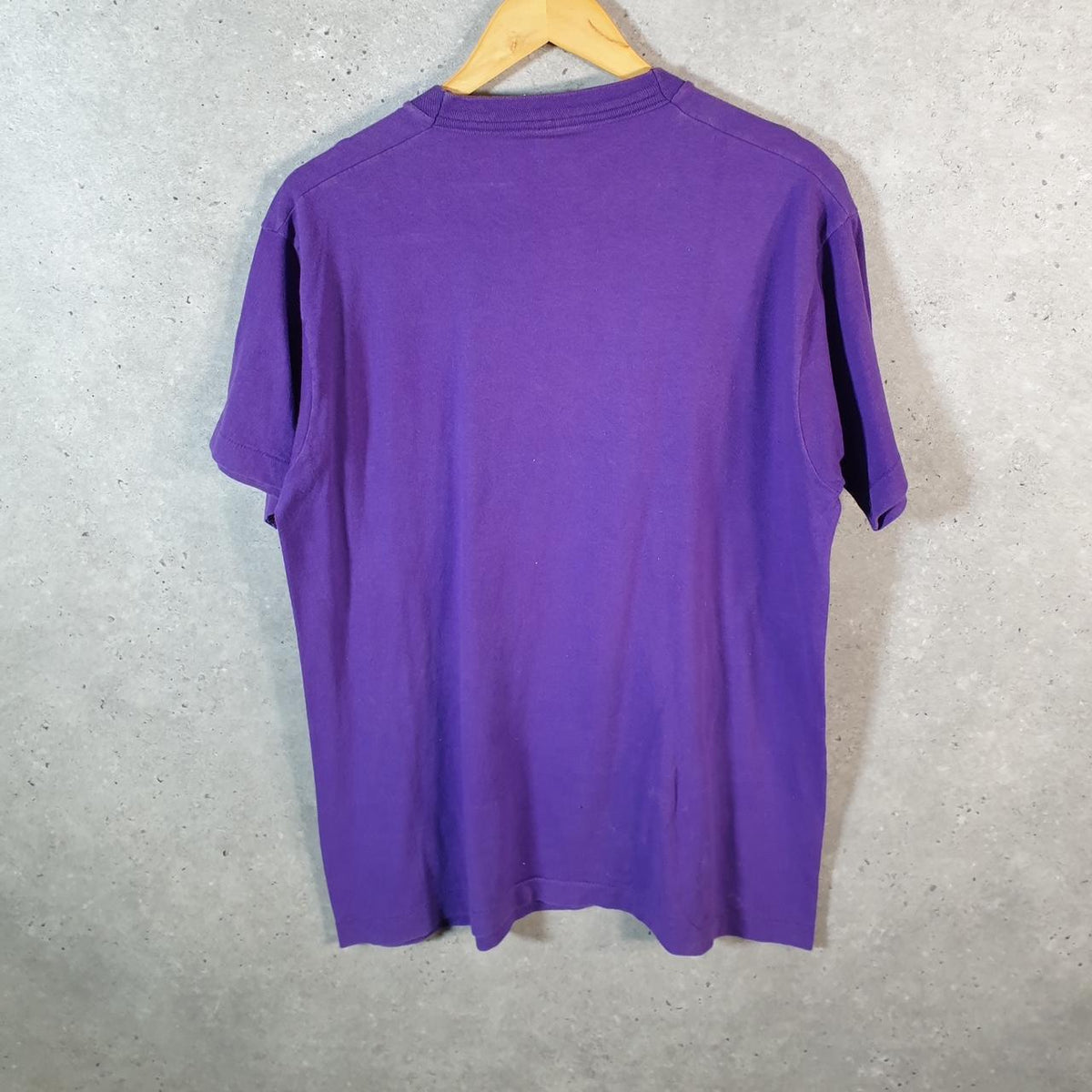 Vintage Fruit of the Loom Hawaii Graphic 90s Single Stitch T Shirt Men’s Large Purple C7907