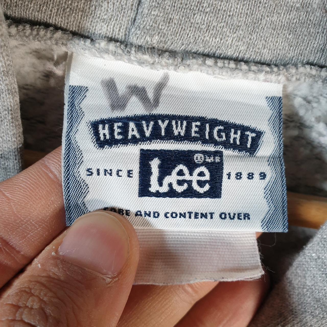 Vintage Lee Heavyweight Hoodie Men’s 2XL Grey Braves Track & Field