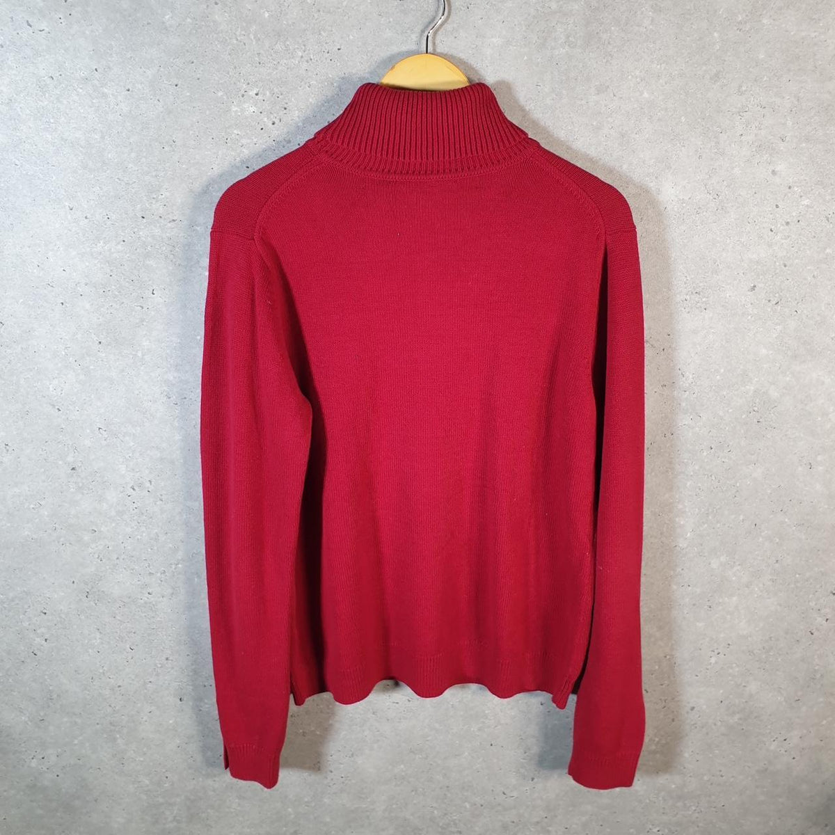 Vintage Vineyard Vines Knit Sweater Men’s XL Red Y2K Pullover Casual