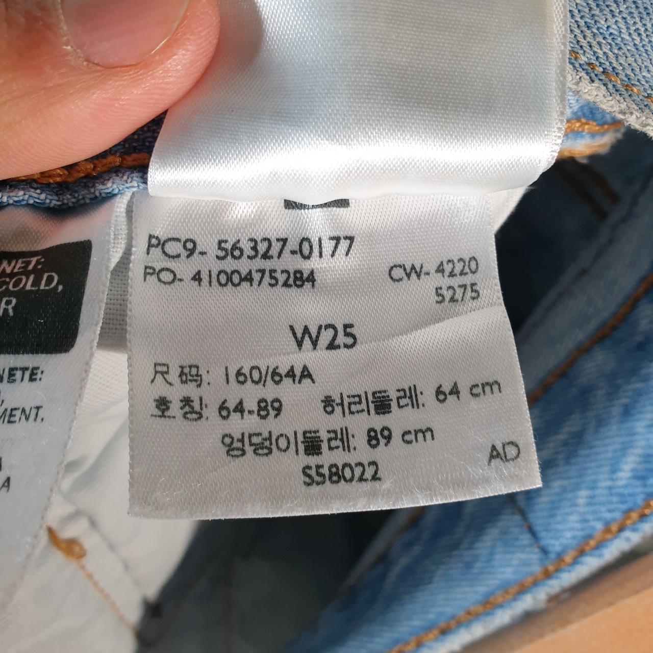 Vintage Levi’s 501 Cut Off Baggy Shorts Jorts Cargo Womens W25 Blue Relaxed Denim