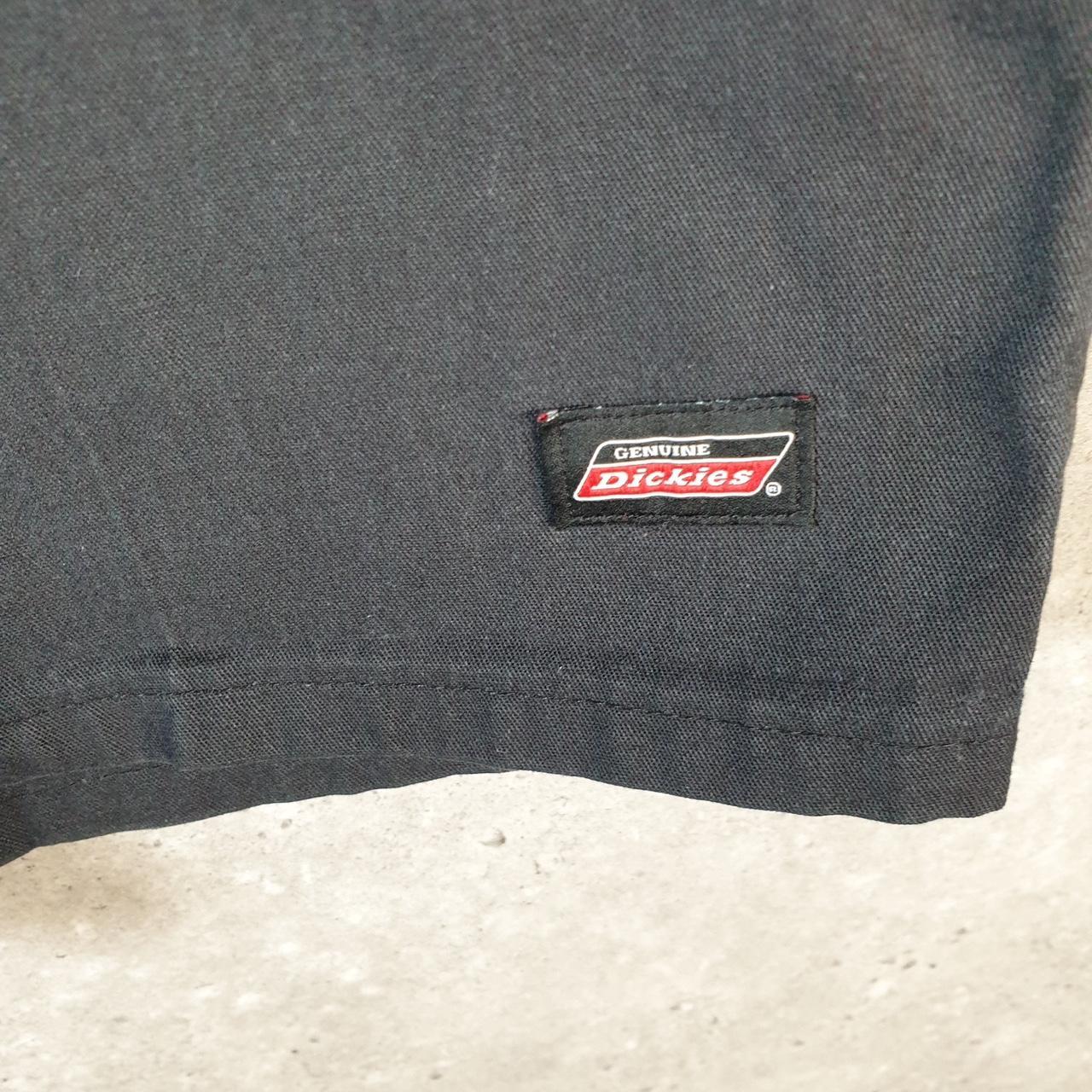 Vintage Dickies Baggy Chino Shorts Jorts Cargo Mens W36 Black Relaxed Fit