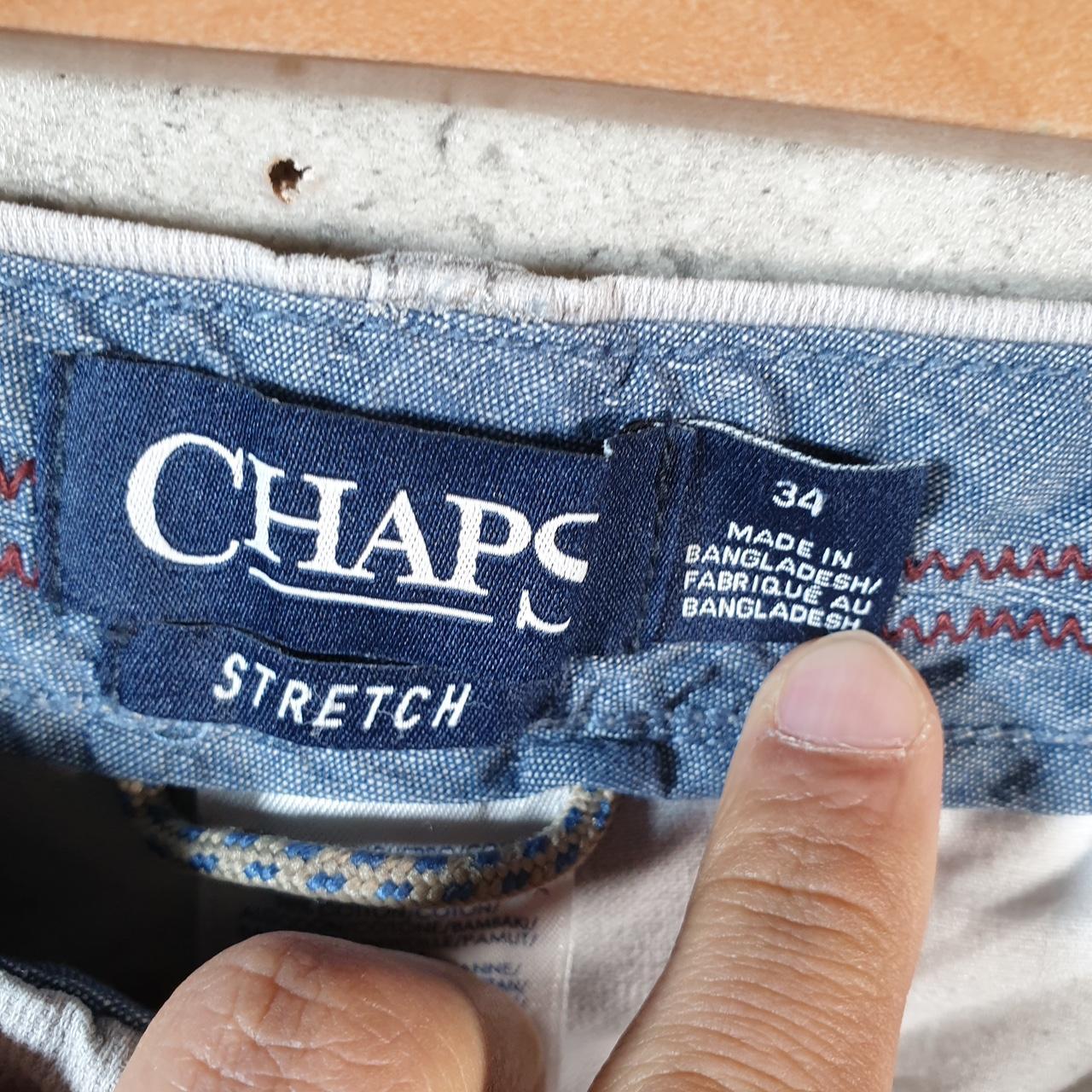 Vintage Chaps Ralph Lauren Chino Shorts Jorts Cargo Men’s W34 Beige Baggy Cotton A4280