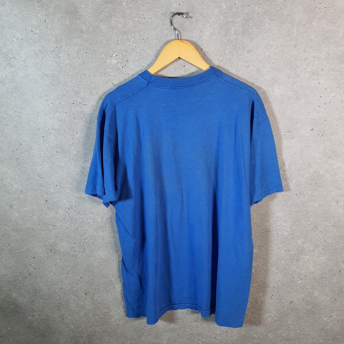 Vintage MHS Class of 1971 Graphic USA 90s Single Stitch T Shirt Men’s Large Blue C9366
