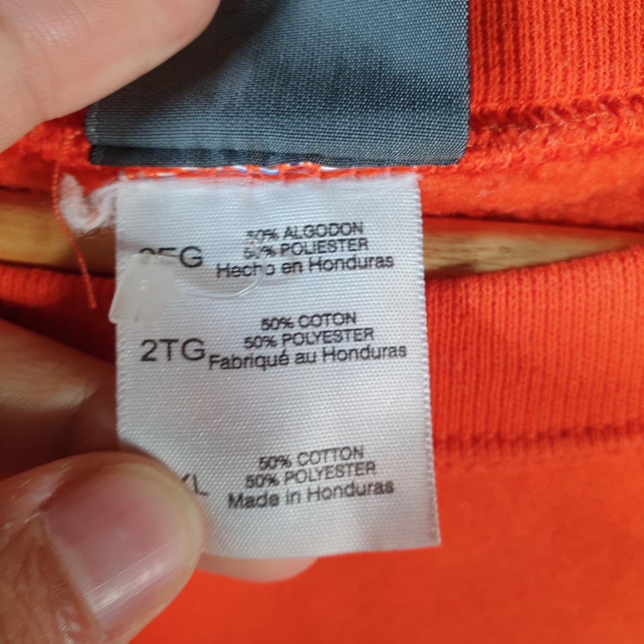 Campus Specialiues Savannah State Sweatshirt Mens 2XL Orange Pullover USA