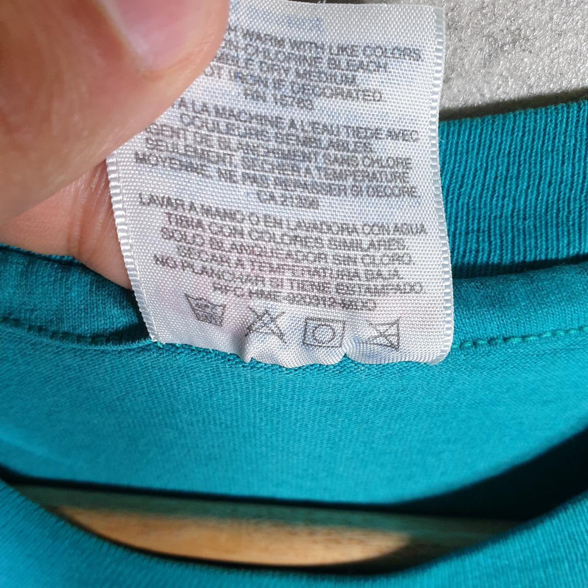 Vintage Hanes Myrtle Beach Seashell StarFish USA Single Stitch T Shirt Men’s XL Blue C8948