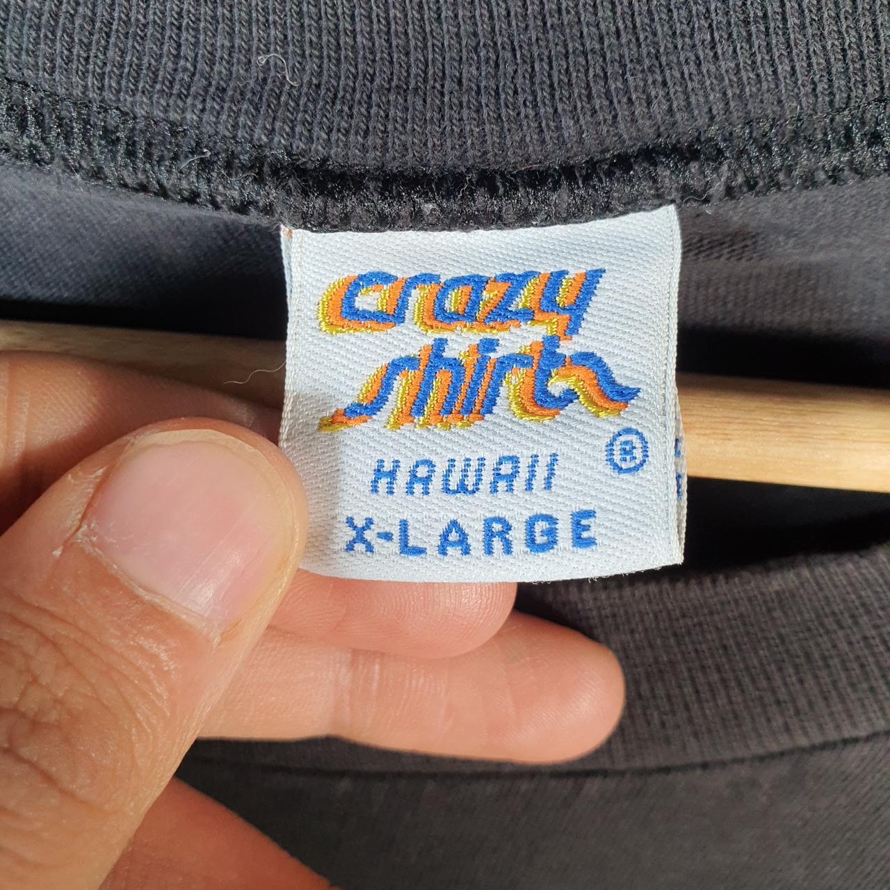 Vintage Crazy Shirts Old Maui Brewery 90s USA Single Stitch T Shirt Men’s XL Black