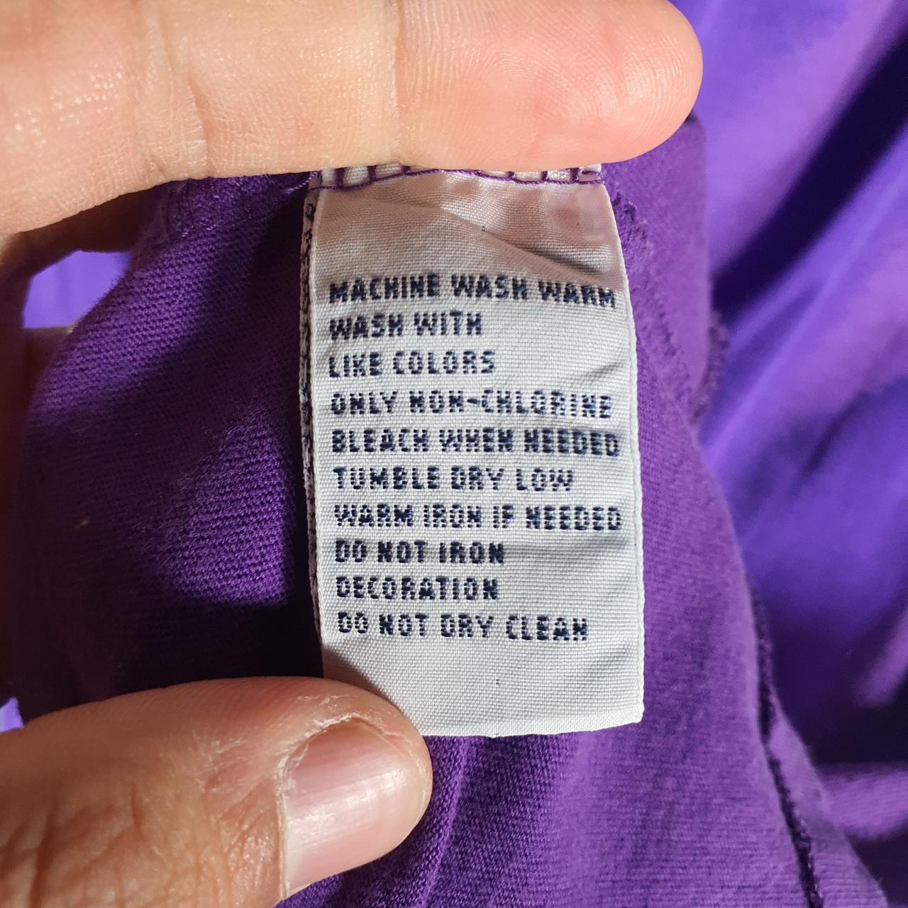 Vintage Ralph Lauren Polo Sport T Shirt Men’s Large Purple Custom Fit Embroidered Pony C8662