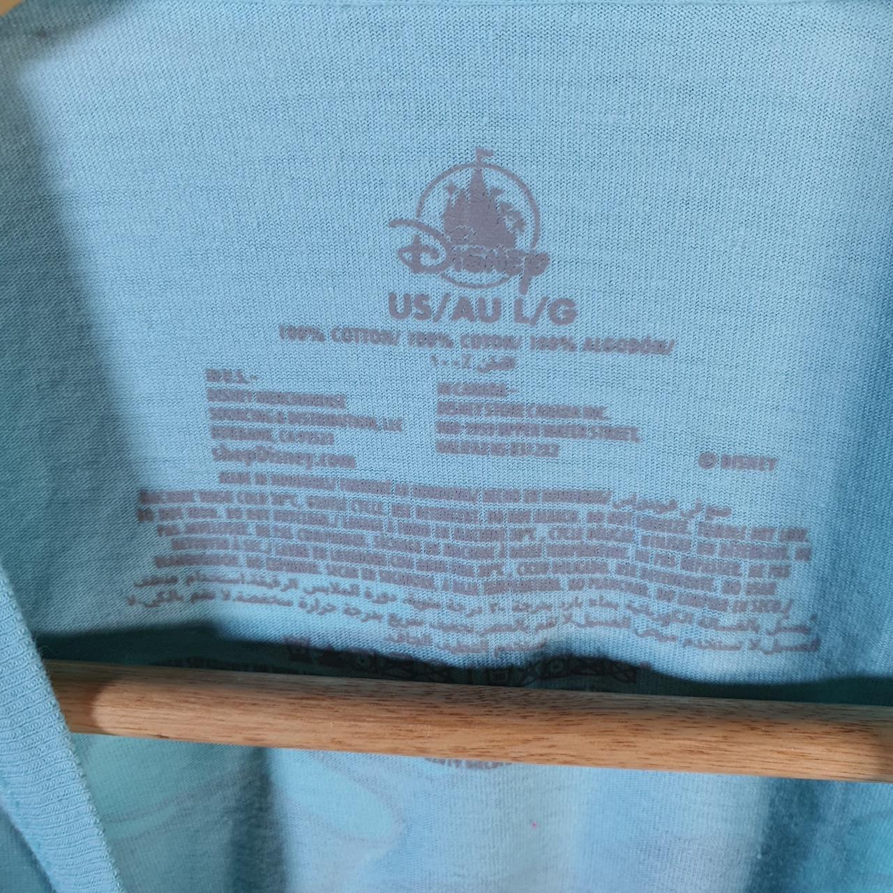 Vintage Disney Land Mickey Mouse T Shirt Men’s Large Blue Logo Graphic Cartoon