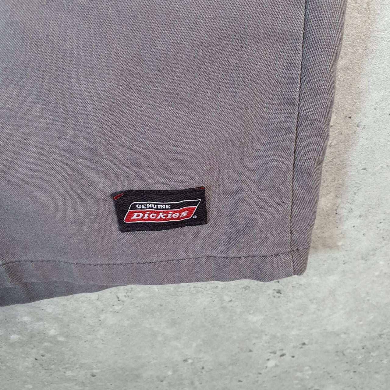 Vintage Dickies Baggy Chino Shorts Jorts Cargo Mens W40 Grey Regular Fit