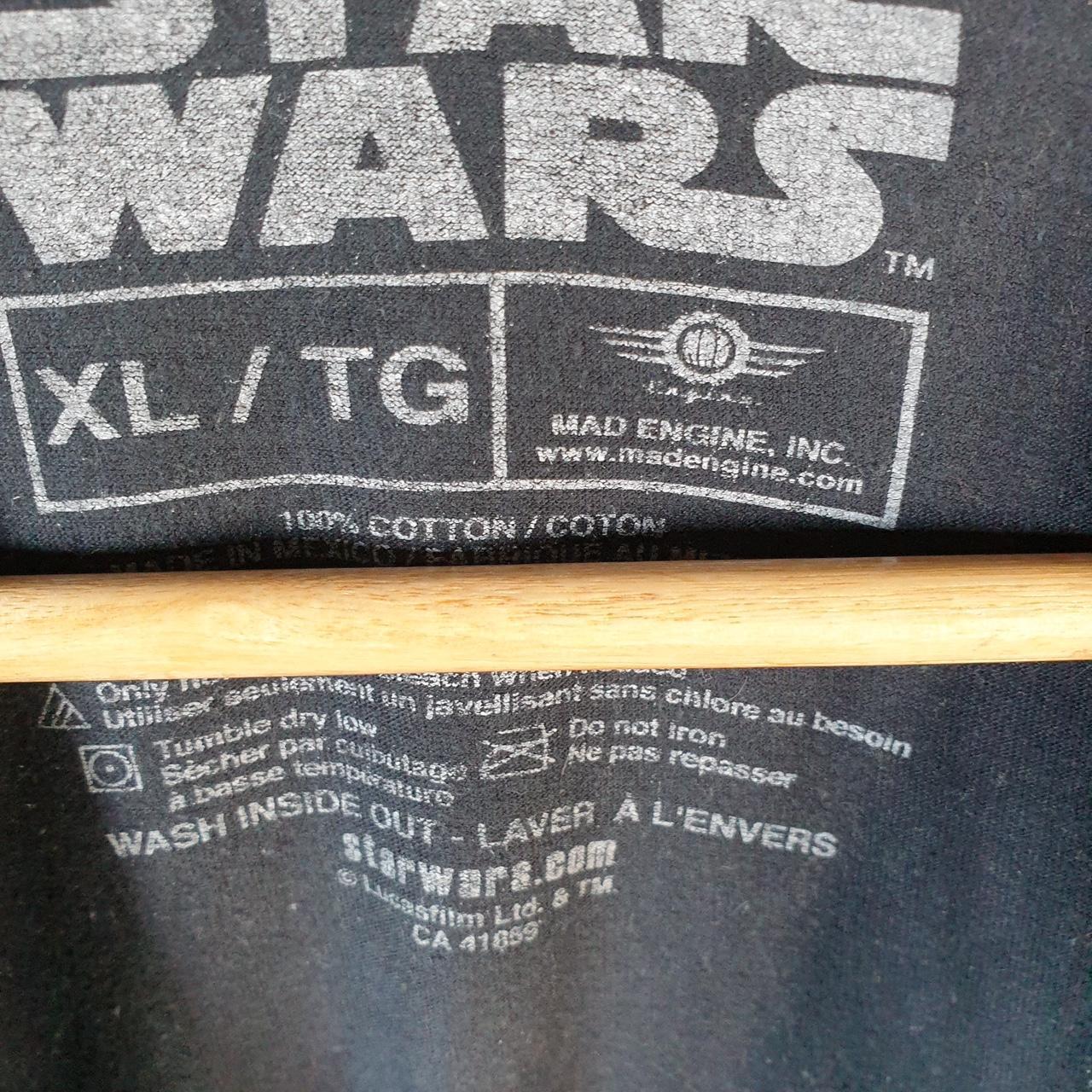 Vintage Star Wars Kylo Ren T Shirt Men’s XL Black Logo Graphic Spellout